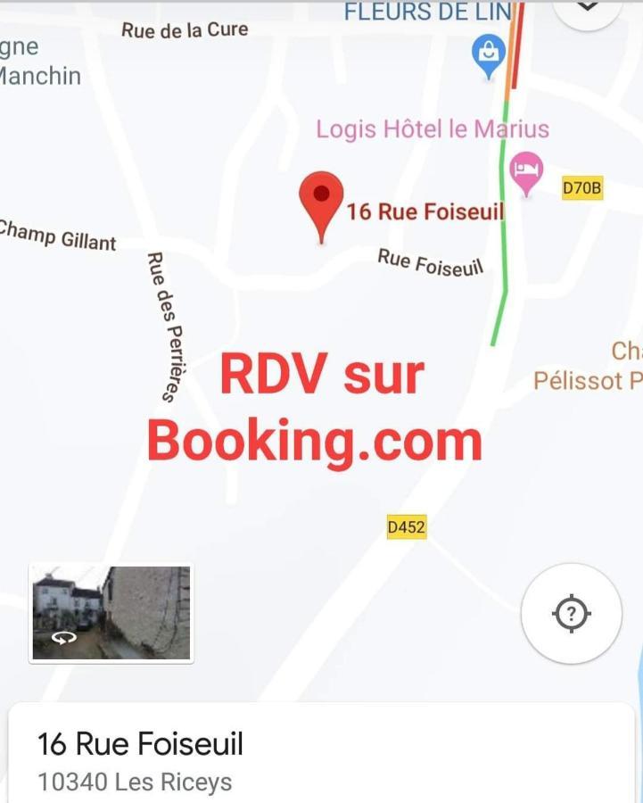 Gite La P'Tite Louise Les Riceys Exterior foto